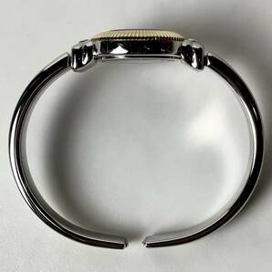 【魅惑の逸品】 美品 Guy Laroche ギラロッシュ チェンジ ベゼル バングル ウォッチ クォーツ 腕時計 コンビ レディース 12色 実働 稼動品の画像4