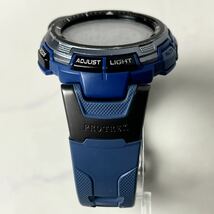 【実働】 CASIO PROTREK PRG-110CJ プロトレック カシオ デジタル ソーラー 腕時計 ウォッチ 電波ソーラー メンズ 稼働 ブルー_画像7