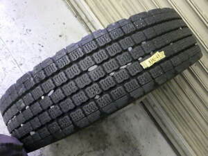 r342-26 ★ 中古 スタッドレスタイヤ ホイール 225/80R17.5 123/122L ブリヂストン W910 2018年製 タイヤ ホイール 2-0