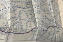 新日本分県地図 長野県 付 鉄道連絡バス案内図◆日地出版株式会社 昭和46年 新訂12版/j551_画像5