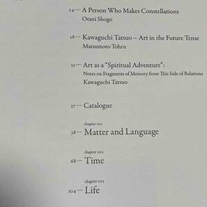 Kawaguchi Tatsuo language,time,life 河口龍夫展 言葉・時間・生命◆東京国立近代美術館/T053の画像6