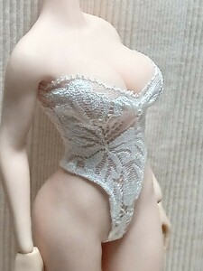 SALE!(*'v') TBLeague*Phicen*fa Ise n[S42][S07] put on . attaching possible : white group race. tube top Leotard swimsuit 