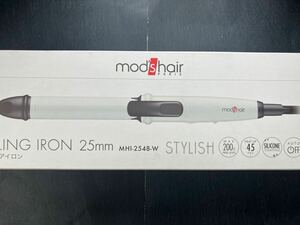 moz* hair mod*s hair MHI-2548W [ car ring iron 25mm white ] unused goods free shipping besides various many exhibiting 