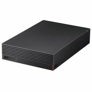 BUFFALO HD-EDS4U3-BE 外付けHDD 4TB ブラック　未使用品　送料無料　（外箱キズありのため半額スタート）