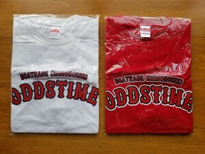 ボートレース下関☆ペア☆オッズタイムTシャツ赤＆白 Ｌサイズ