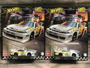 【ホットウィール】LB SUPER SILHOUETTE NISSAN SILVIA S15 2台 スーパー シルエット 日産 シルビア BOULEVARD ブールバード REAL RIDERS 