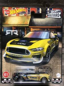 【ホットウィール】'18 FORD MUSTANG RTR SPEC 5 フォード マスタング スペック 5 BOULEVARD ブールバード REAL RIDERS 