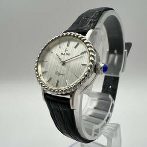 【稼働品】ラドー　RADO　Elegance　Ag925　レディース腕時計　手巻き　シルバー925