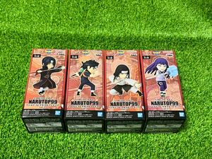 ナルト NARUTO NARUTOP99 vol.3 疾風伝 ワールドコレクタブルフィギュア 4種セット フィギュア ワーコレ