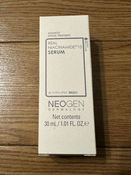 新品★ NEOGEN ネオゼン リアル ナイアシンアミド 15％ セラム 美容液 エッセンス　30ml 透明感 くすみ コラーゲン ビタミン