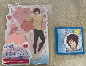 Free! FS Golden Blossoms 缶バッジ 凛 タイトーくじ スタンドポップ 松岡凛 セット