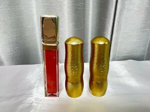 #[YS-1] Guerlain GUERLAIN помада блеск 3 позиций комплект # DIVINORA 260 262 KISSKISS 821[ включение в покупку возможность товар ]#B