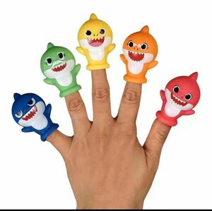 新品 ベイビーシャーク Baby Shark 指人形 5本セット