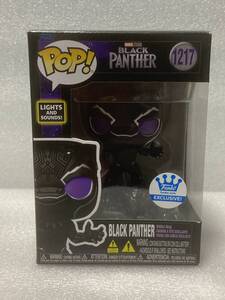 FUNKO　POP　BLACK PANTHER　ブラックパンサー　フィギュア　No1217　限定