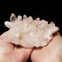 ヒマラヤ産 水晶クラスター インド・マニハール産 ヒマラヤ水晶 天然石 パワーストーン_画像9