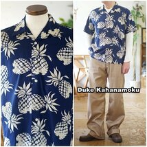 DUKE KAHANAMOKU 　デューク・カハナモク 　　TOYO　サンサーフ　SUNSURF　アロハシャツ　ハワイアンシャツ　DK37811 サイズM_画像1