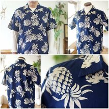 DUKE KAHANAMOKU 　デューク・カハナモク 　　TOYO　サンサーフ　SUNSURF　アロハシャツ　ハワイアンシャツ　DK37811 サイズL_画像4