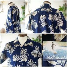 DUKE KAHANAMOKU 　デューク・カハナモク 　　TOYO　サンサーフ　SUNSURF　アロハシャツ　ハワイアンシャツ　DK37811 サイズL_画像5