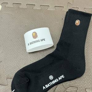 A bathing ape アベイシングエイプ 刺繍 ワンポイント ソックス socks メンズソックスの画像5