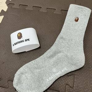 A bathing ape アベイシングエイプ 刺繍 ワンポイント ソックス socks メンズソックスの画像4