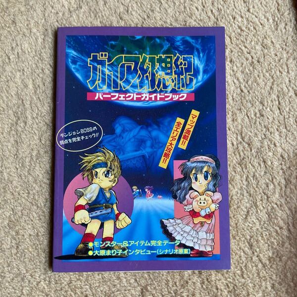 ガイア幻想紀　パーフェクトガイドブック　覇王付録　中古品　即決　送料込み