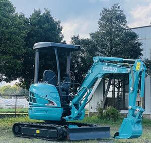 ★KOBELCO｜KobelcoSK20SR-5★Miniショベル★ブレーカー配管★New itemゴムCrawler★倍速★4WAY マルチ★2tonneクラス★現状動画★全国配送