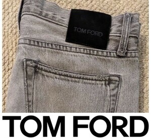 TOM FORD トムフォード スリムブラックデニムパンツ TFD001 Made in USA 29インチ