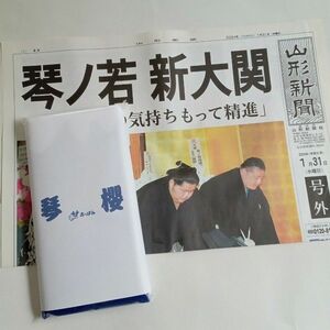 【値下げしました】琴櫻 応援タオル 大相撲 非売品 