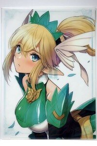 T2 ART WORKS　コミックマーケット 103 グッズセット ばらし 【 クリアファイル ⑤ ギルティプリンセス 妖精姫騎士エルフィーナ 】Tony