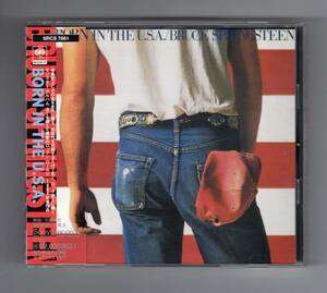 国内盤CD■ブルース・スプリングスティーン / BORN IN THE U.S.A.■帯付■BRUCE SPRINGSTEEN■1995年発売CD