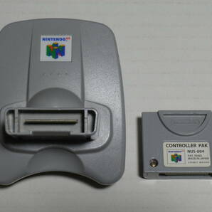 N64☆コントローラーパック＋64GBパック★2個セットの画像1