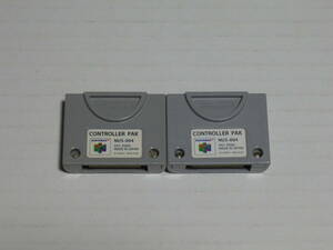 N64* Nintendo 64/ controller pack *2 piece set 