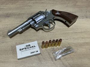 コクサイ S&W M64 ミリタリー&ポリス 4インチ ABS スーパーステンレスモデル 後期型 未発火 モデルガン 美品 KOKUSAI 国際産業 M10