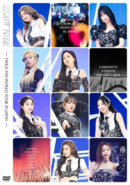 TWICE 5th READY TO BE in JAPAN 通常盤 DVD