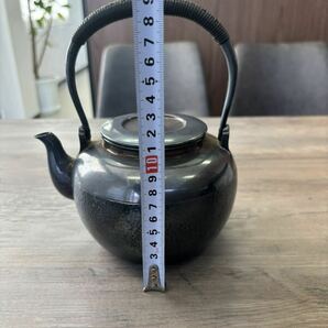 1円〜 純銀 銀瓶 湯沸 茶道具 総重量472g 時代物 の画像4
