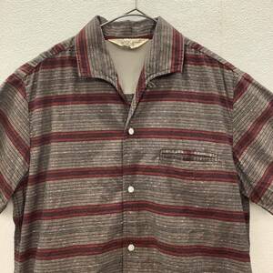 JELADO Vincent Shirt Starry gate ジェラード ヴィンセントシャツ スターリーゲイト Nep Border size M モカ 日本製 78296