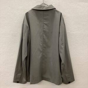 green label relaxing グリーンレーベルリラクシング ウォッシャブル TWサージ カバーオール ストレッチ グレー size L 78795の画像3