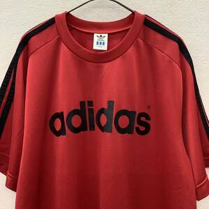 adidas 80s アディダス デサント製 ゲームシャツ size XO ビンテージ 古着 日本製 78716