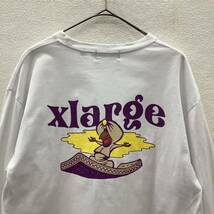X-LARGE エクストララージ L/S TEE FLYING CARPET フライングカーペット ロンT ホワイト size M 79111_画像1