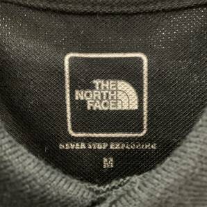 THE NORTH FACE ノースフェイス ショートスリーブ ビジネスポロ 半袖 ポロシャツ ロゴ ブラック size M 79246の画像4