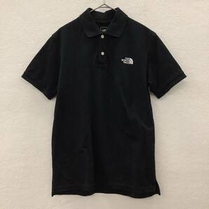 THE NORTH FACE ノースフェイス ショートスリーブ ビジネスポロ 半袖 ポロシャツ ロゴ ブラック size M 79246の画像2