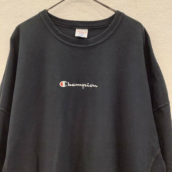 Champion REVERSE WEAVE T-SHIRT チャンピオン リバースウィーブTシャツ ビッグサイズ size M 古着 ブラック79129