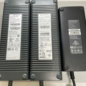 【ジャンク品】No.2011 Microsoft ACアダプタ HP-AW175EF3 ，　DPSN-168CB A ，CPA09-010A ，3個セット