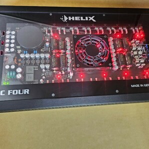 中古美品！超高音質HELIX4chアンプC-FOUR！150W×4 AB級 使用時間少！ヘリックスCFOURの画像1