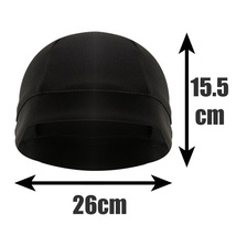 速乾 吸汗 メッシュ素材 インナーキャップ ヘルメットインナー 帽子 ブラック グレー ネイビー 3色セット exia_画像4