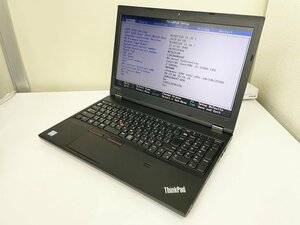 【UEFI起動確認済み／中古】ThinkPad L570 【20J9-S37S00】 (Core i5-7200U, RAM4GB, HDD無し[OS無し]) ★本体＋ACアダプタ