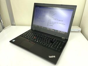 【UEFI起動確認済み／中古】ThinkPad L570 【20J9-S37S00】 (Core i5-7200U, RAM4GB, HDD無し[OS無し]) ★本体＋ACアダプタ　⑤