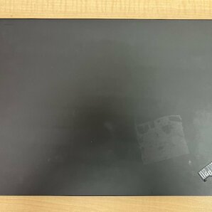 【UEFI起動確認済み／中古】ThinkPad X1 Carbon [TYPE 20KG-S20H00] (Core i5-8250U, RAM8GB, SSD無し) 本体＋ACアダプタ●バッテリーNGの画像2