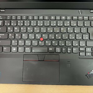 【UEFI起動確認済み／中古】ThinkPad X1 Carbon [TYPE 20KG-S20H00] (Core i5-8250U, RAM8GB, SSD無し) 本体＋ACアダプタ●バッテリーNGの画像7