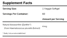 特価! 【約2か月分】【 4mg 60錠 】 now アスタキサンチン: ビーガン ベジタリアン 送料220円から_画像2